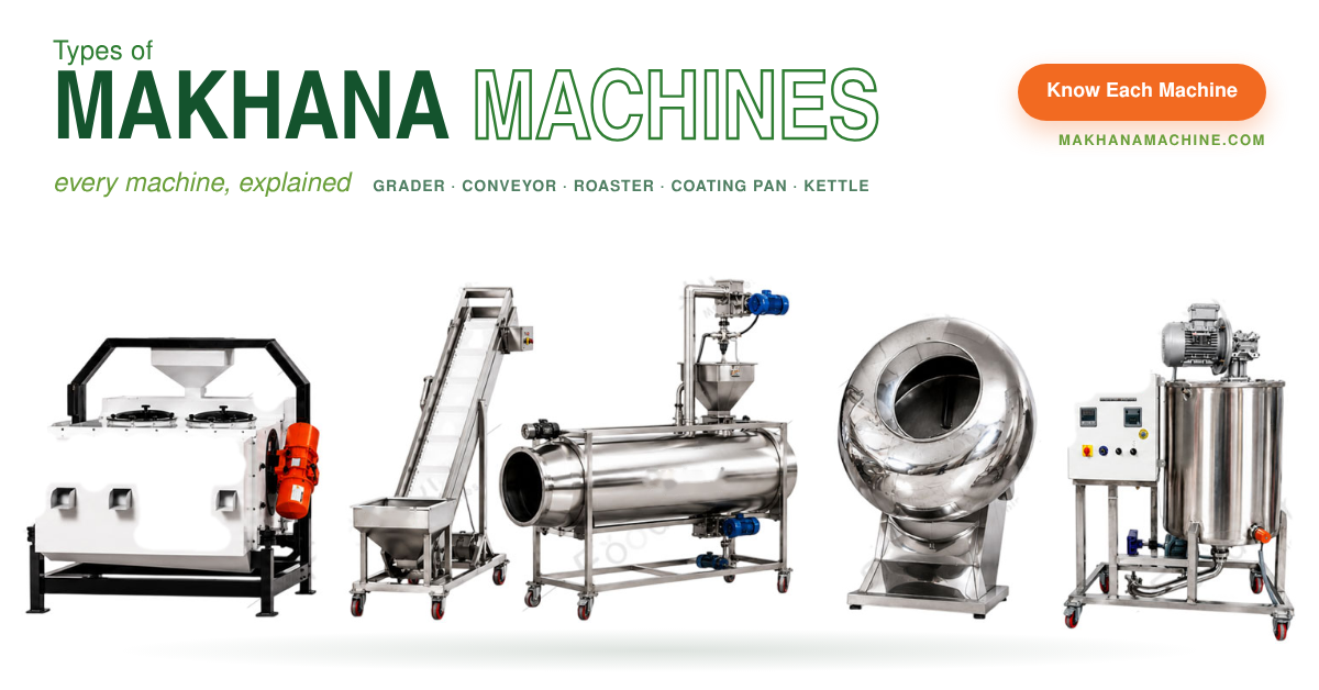 makhana-machine-types