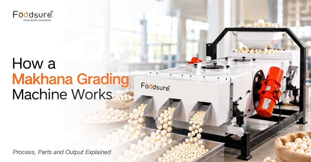 makhana grading machine